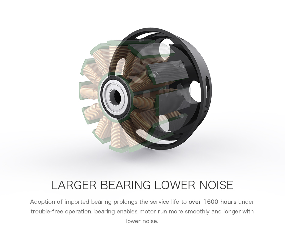 T-Motor U5 Power U-Serisi Yüksek Verimli İHA Motoru KV400 — Üretici detay görselleri 7