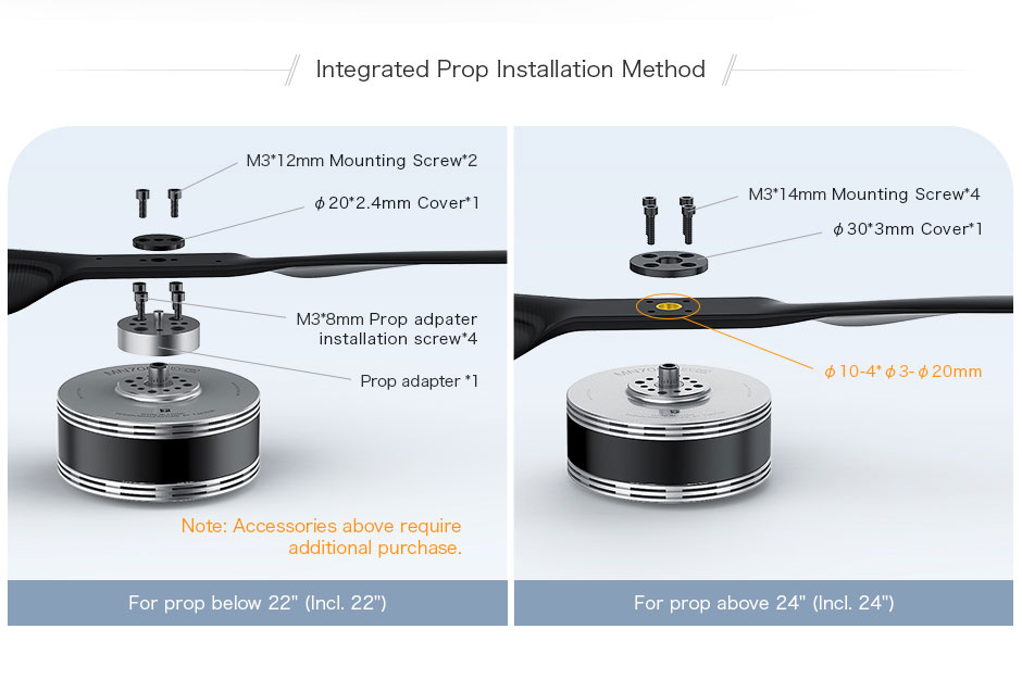 T-Motor MN701-S IP45 Çok Rotorlu Sabit Kanat İHA Motoru KV135 2 Adet / Set — Üretici detay görselleri 8