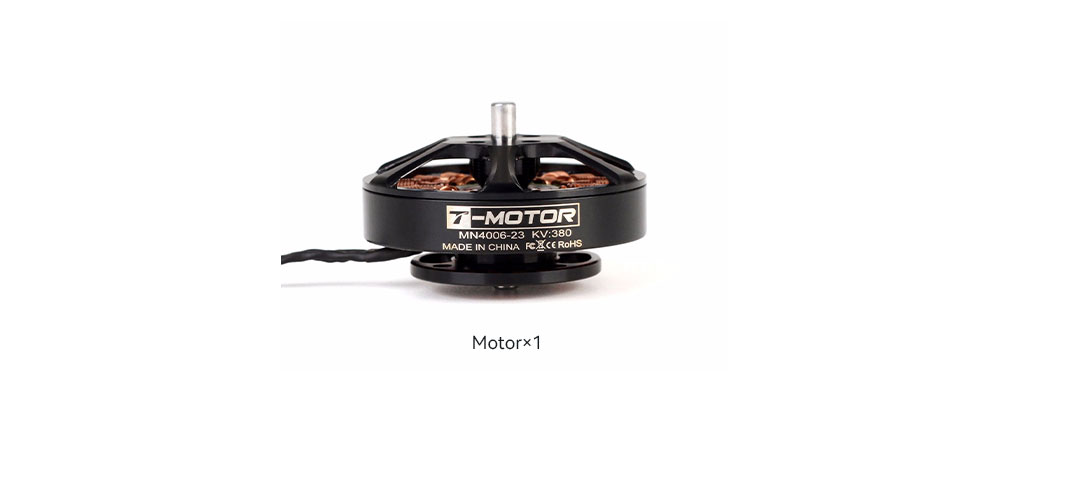 T-Motor MN4006 Antigravity Type 4-6S UAV Motor 2PCS/SET KV380 — Technical drawings and performance charts 2