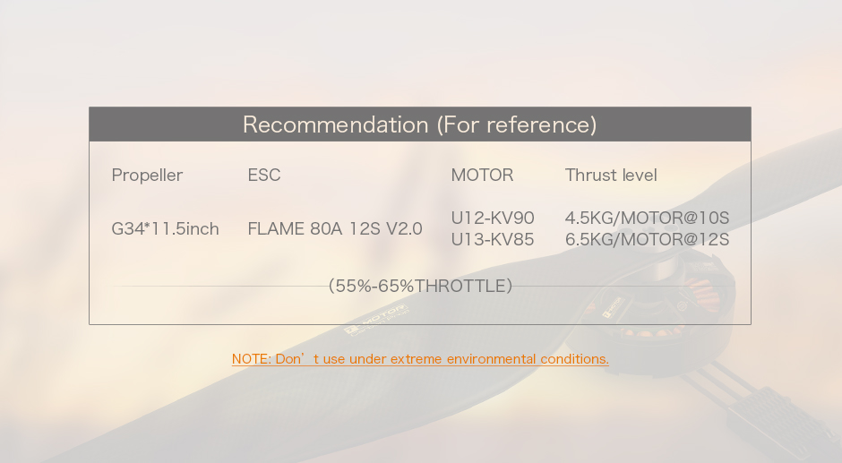 T-Motor G34*11.5 Pervane - 2 Adet / Çift — Üretici detay görselleri 3