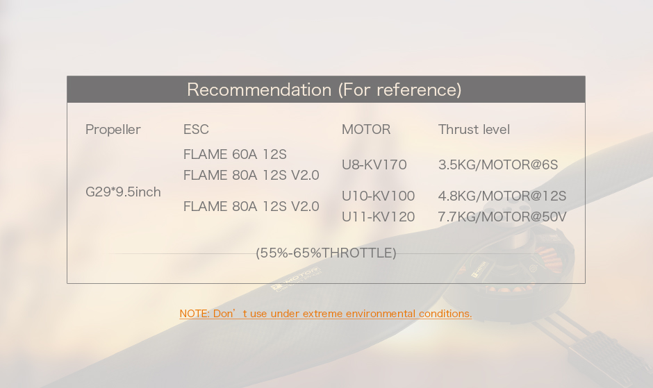 T-Motor G29*9.5 Pervane - 2 Adet / Çift — Üretici detay görselleri 3