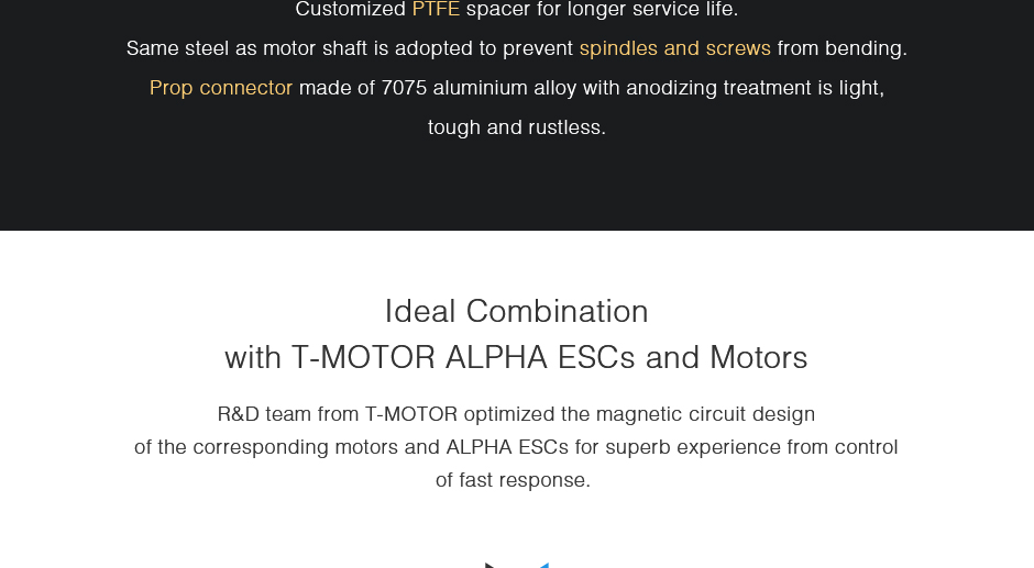 T-Motor MF1604-2 Adet / Çift — Üretici detay görselleri 11