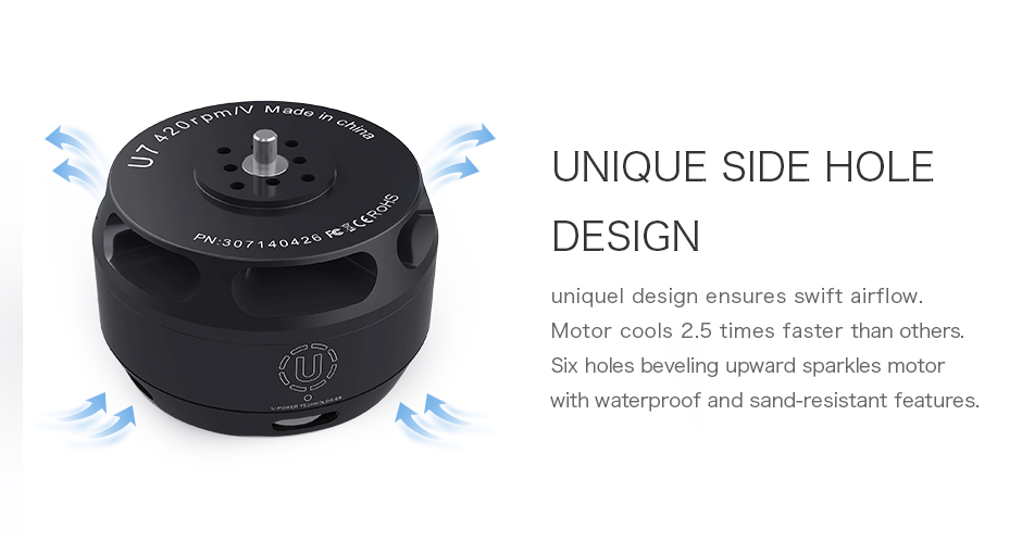 T-Motor U7 Power Type UAV Motor KV420 — Manufacturer product details 3