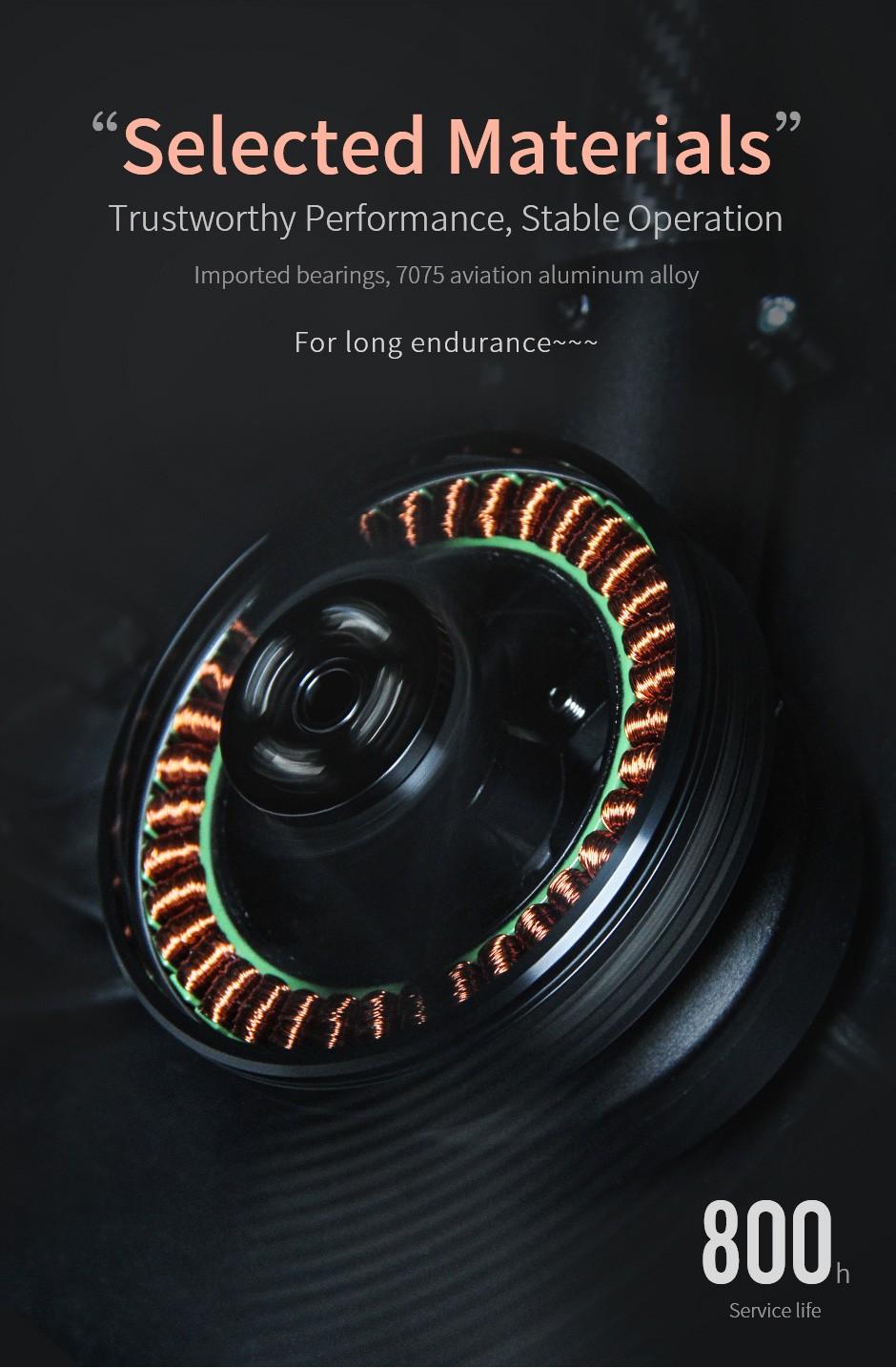 T-Motor MN8014 Antigravity Multirotor VTOL UAV Motor KV100 — Manufacturer product details 4