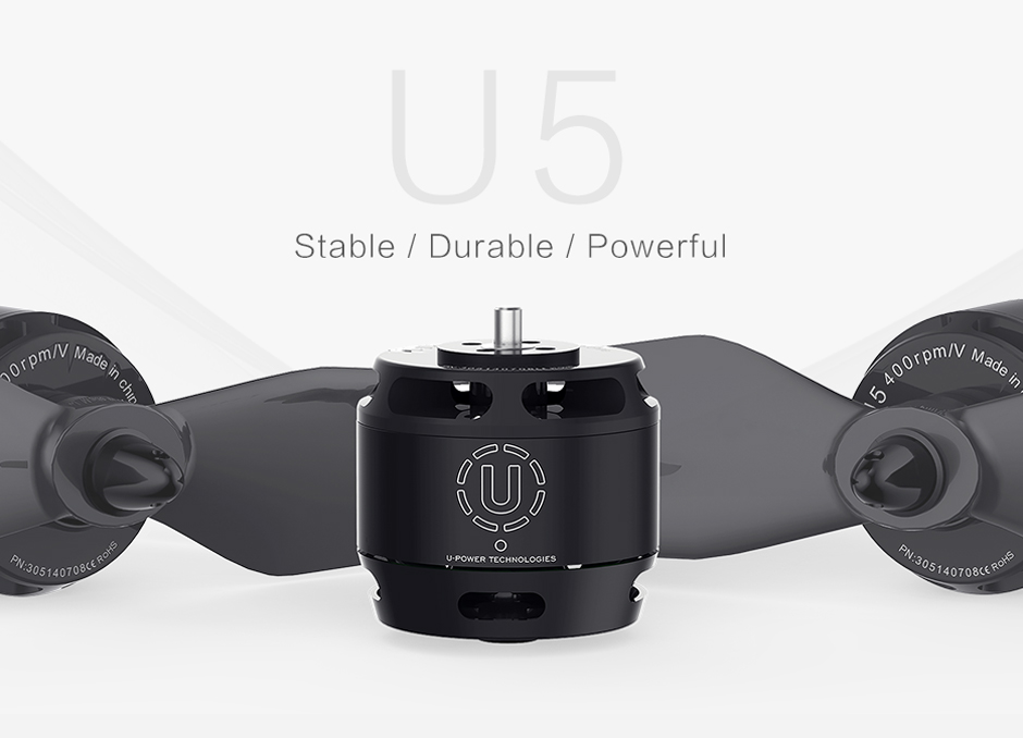 T-Motor U5 Power U-Serisi Yüksek Verimli İHA Motoru KV400 — Üretici detay görselleri 1