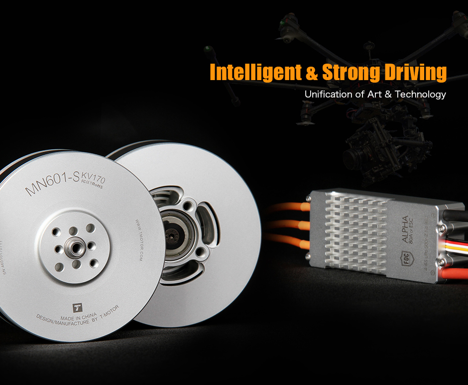 T-Motor MN601-S IP45 Çok Rotorlu Sabit Kanat İHA KV170 2 Adet / Set — Üretici detay görselleri 9