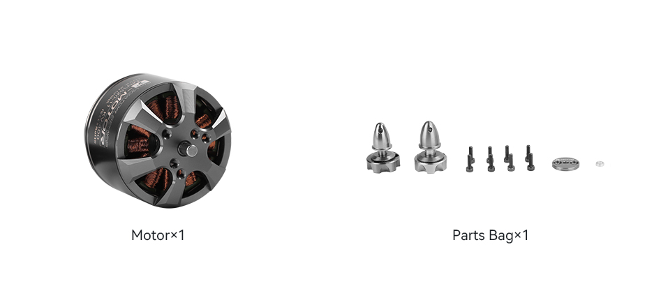 T-Motor MN3520 Multirotor Fixed Wing UAV Motor KV400 — Technical drawings and performance charts 2