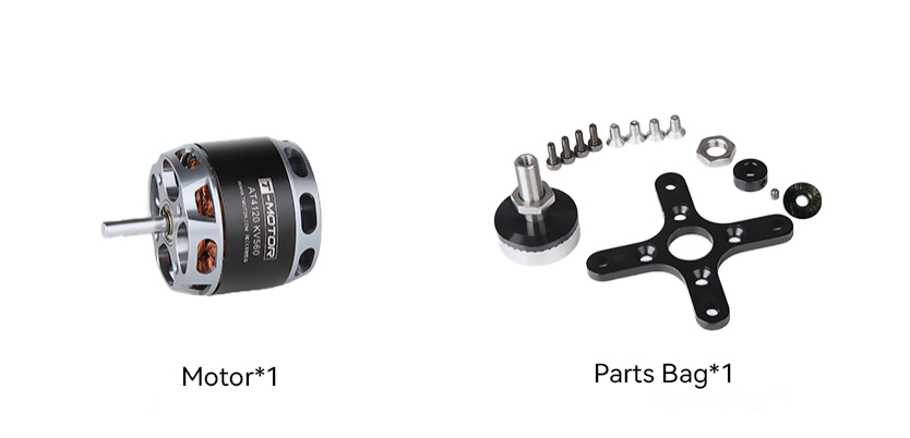 T-Motor AT4120 VTOL Sabit Kanat Airplane Long Shaft Motoru- KV250 — Teknik çizimler ve performans grafikleri 2
