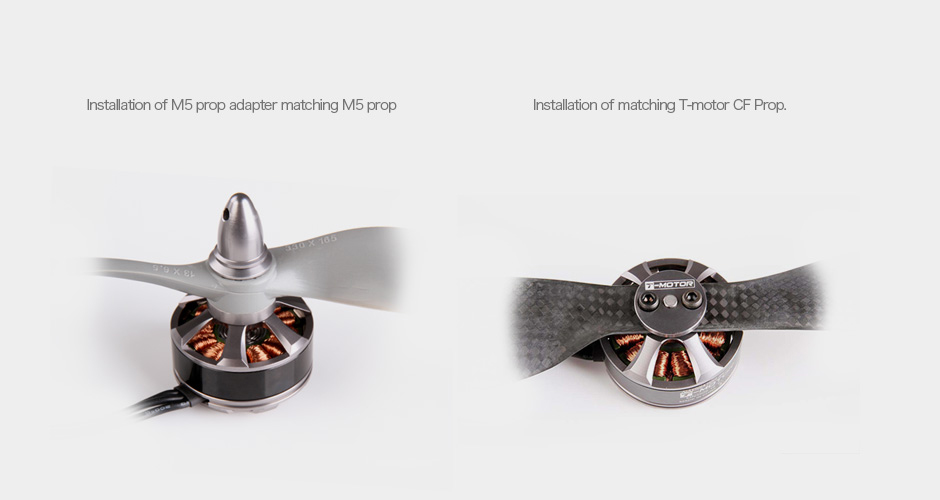 T-Motor MN2212 V2.0 Çok Rotorlu Sabit Kanat İHA Motoru KV920 — Üretici detay görselleri 6