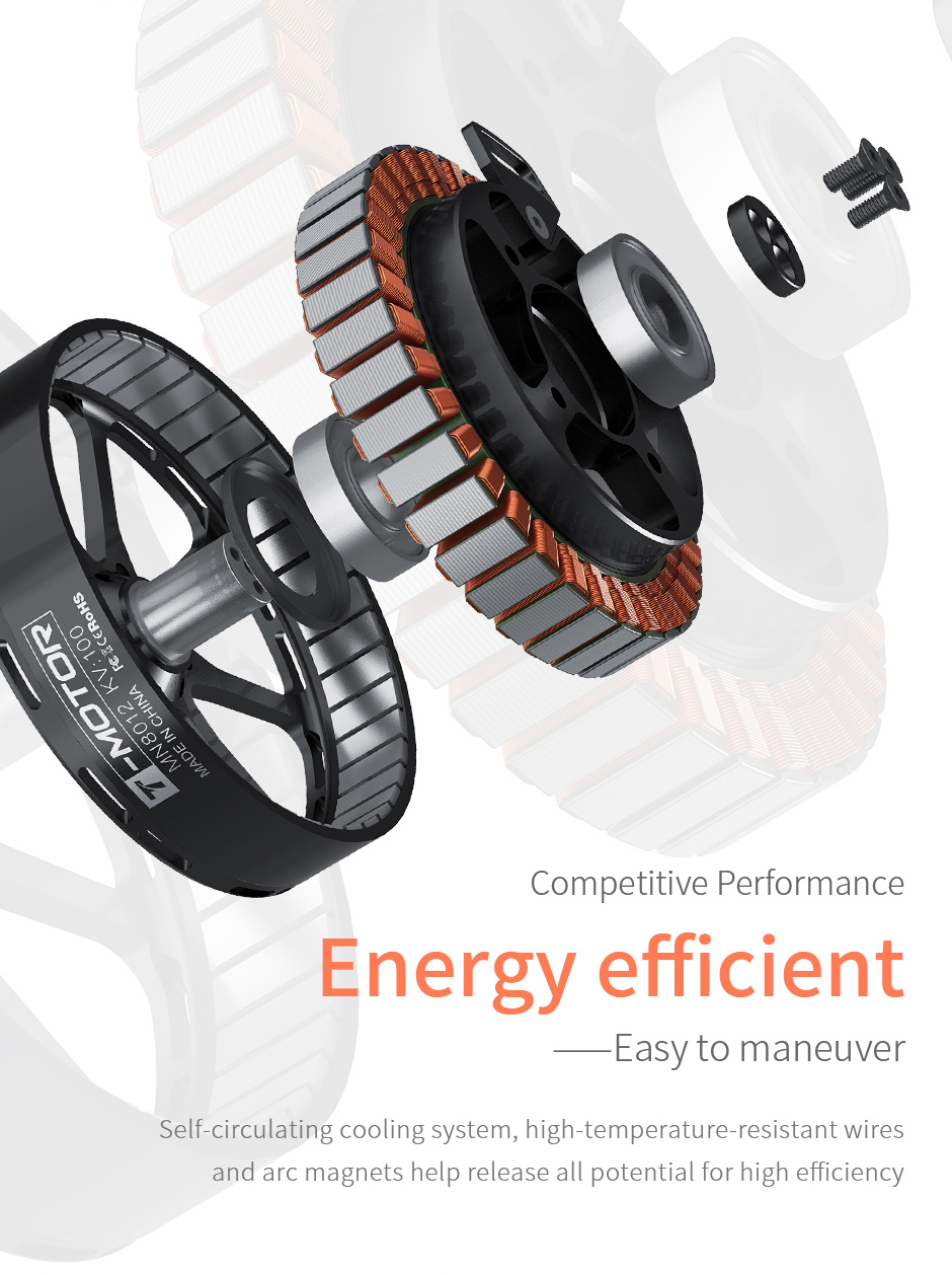 T-Motor MN8014 Antigravity Multirotor VTOL UAV Motor KV100 — Manufacturer product details 5
