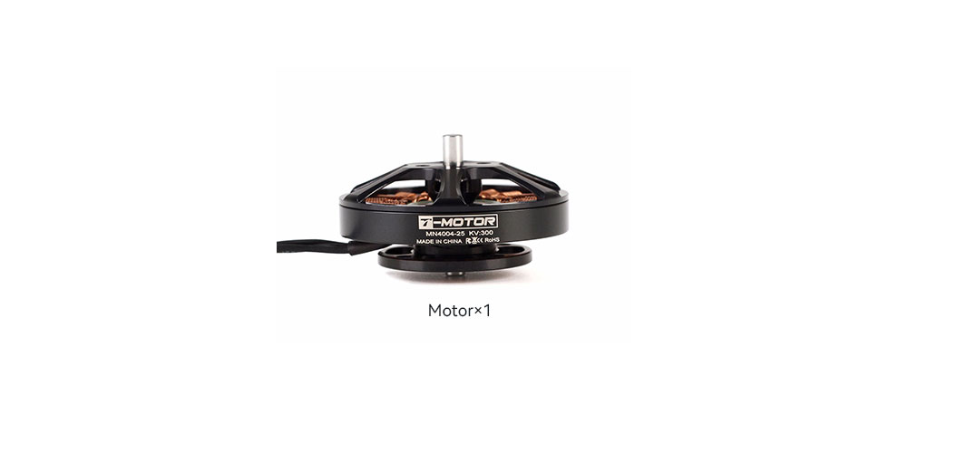 T-Motor MN4004  Antigravity Type 4-6S UAV Motor KV300 - 2PCS/SET — Technical drawings and performance charts 2