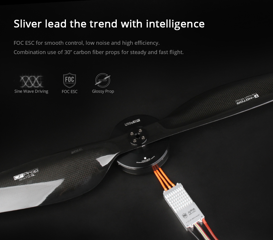 T-Motor U10Ⅱ Efficiency Multirotor UAV Motor KV100 — Manufacturer product details 12