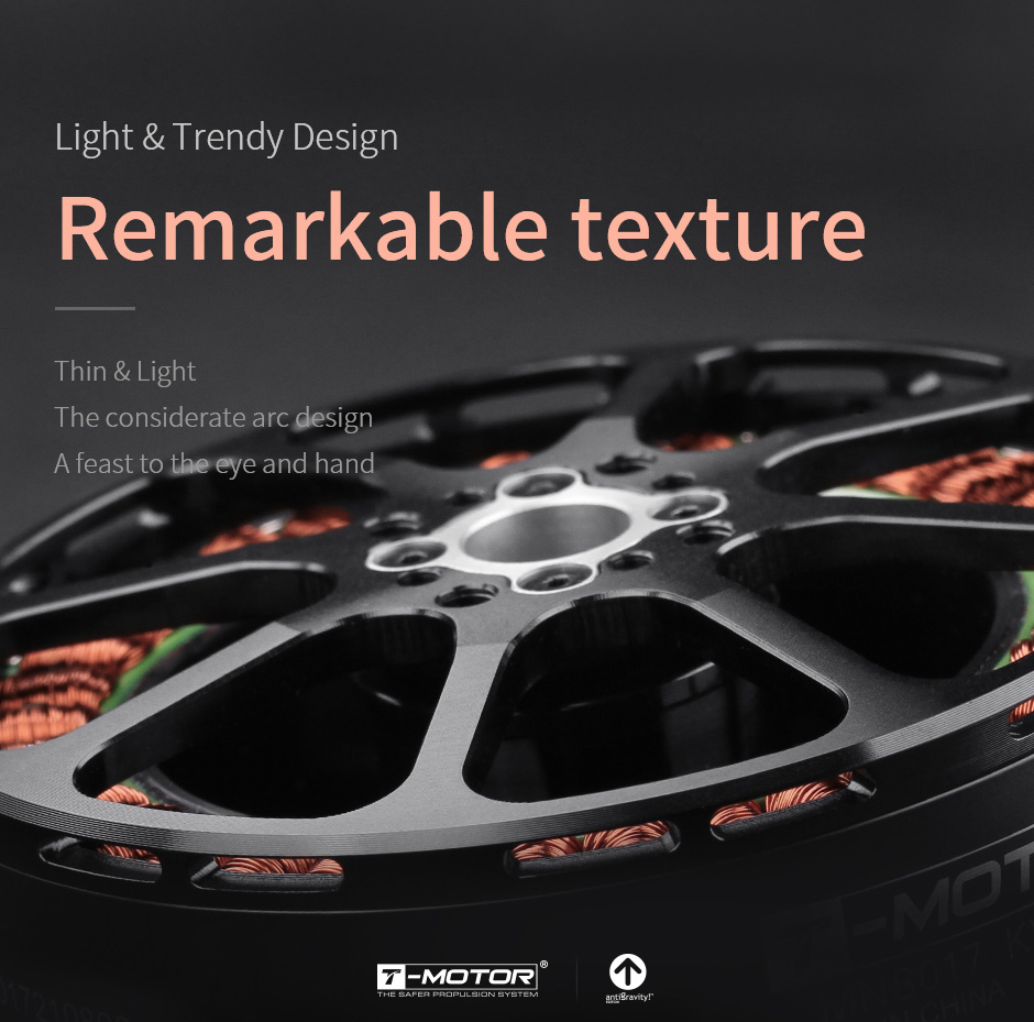 T-Motor MN8014 Antigravity Multirotor VTOL UAV Motor KV100 — Manufacturer product details 6