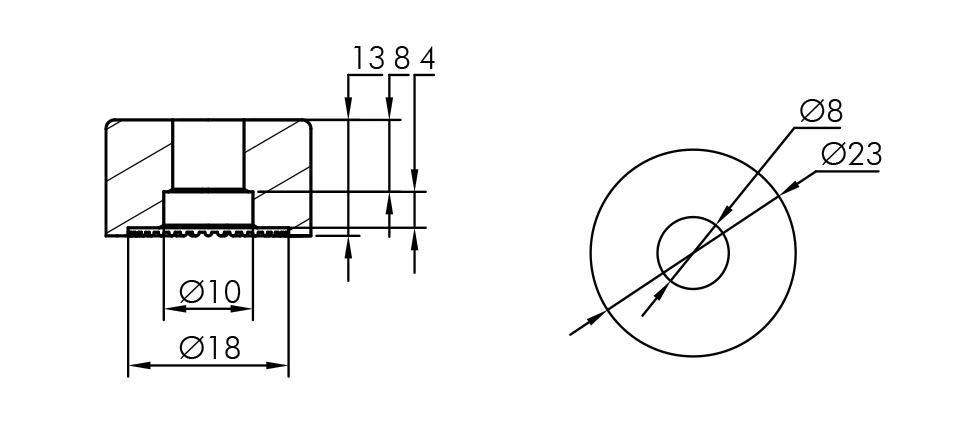 T-Motor T16*8 Outdoor Plane Polimer Karbon Fiber Pervane — Teknik çizimler ve performans grafikleri 1
