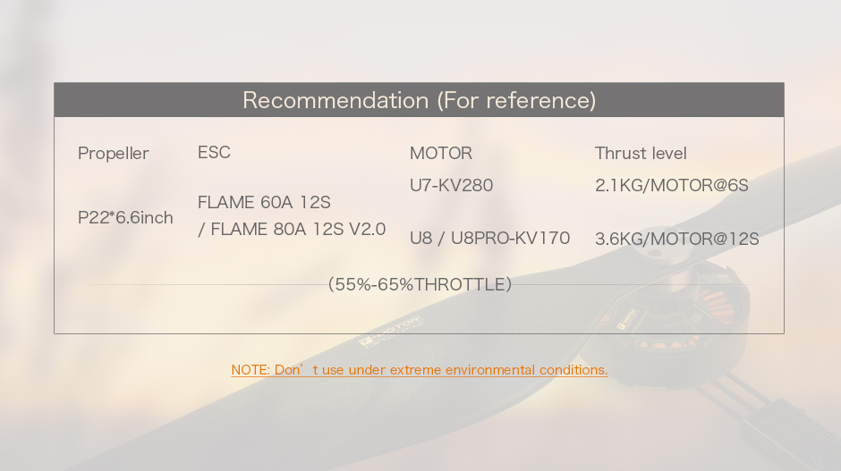 T-Motor P22*6.6 Pervane - 2 Adet / Çift — Üretici detay görselleri 4