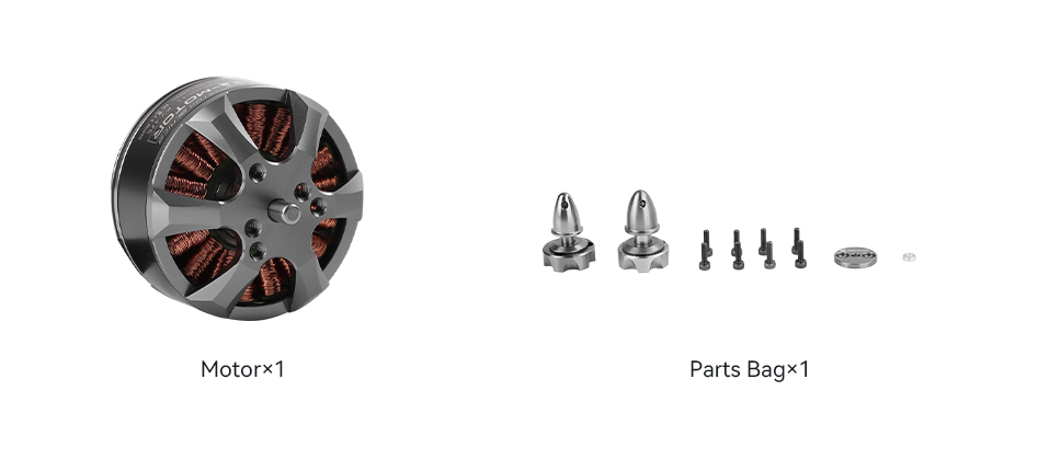 T-Motor MN4010 Çok Rotorlu Sabit Kanat İHA Motoru KV370 — Teknik çizimler ve performans grafikleri 2