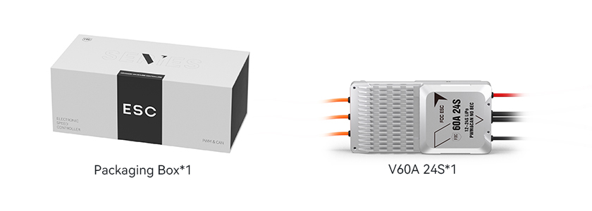 T-Motor V60A 24S — Teknik çizimler ve performans grafikleri 2