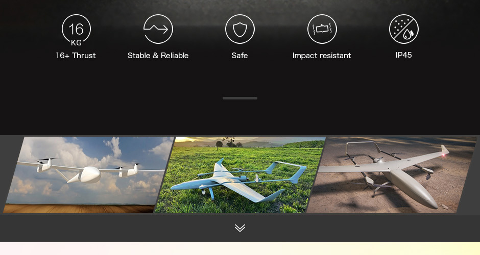 T-Motor MN805-S IP45 Multirotor Fixed Wing UAV Motor KV120 — Manufacturer product details 3