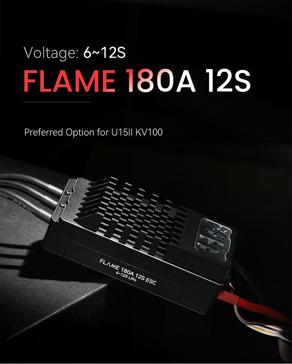 T-Motor FLAME 180A 12S V2.0 Multi-Rotor UAVs ESC — Manufacturer product details 1