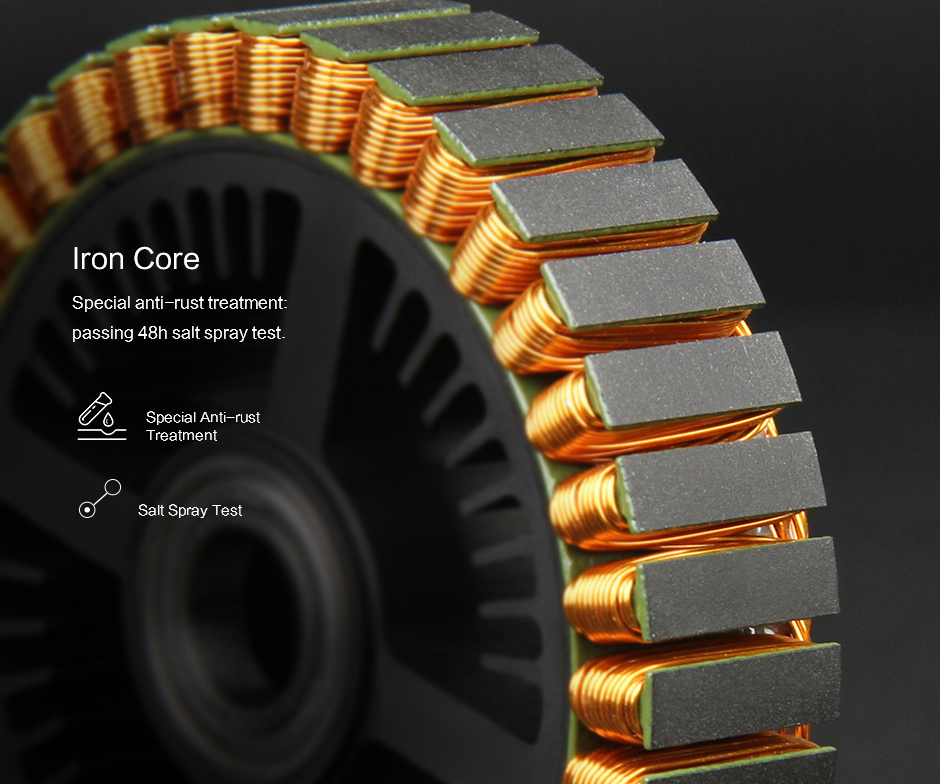 T-Motor U12Ⅱ Efficiency Çok Rotorlu İHA Motoru KV60 — Üretici detay görselleri 9