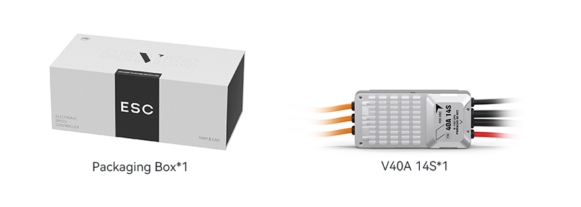 T-Motor V40A 14S — Teknik çizimler ve performans grafikleri 2
