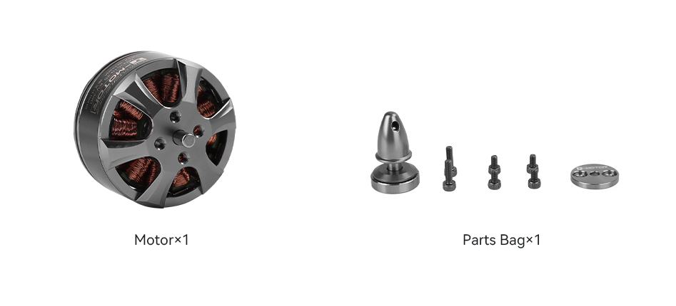 T-Motor MN3510 Çok Rotorlu Sabit Kanat İHA Motoru KV360 — Teknik çizimler ve performans grafikleri 2