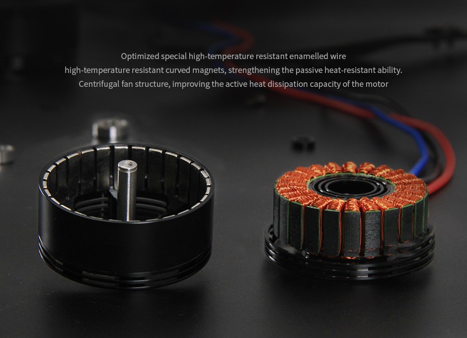 T-Motor V605 12S Vtol Fırçasız Drone Motoru KV210 — Üretici detay görselleri 4