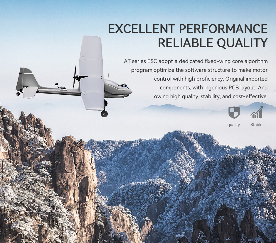 T-Motor AT75A 2-6S Sabit Kanat Drone ESC — Üretici detay görselleri 2