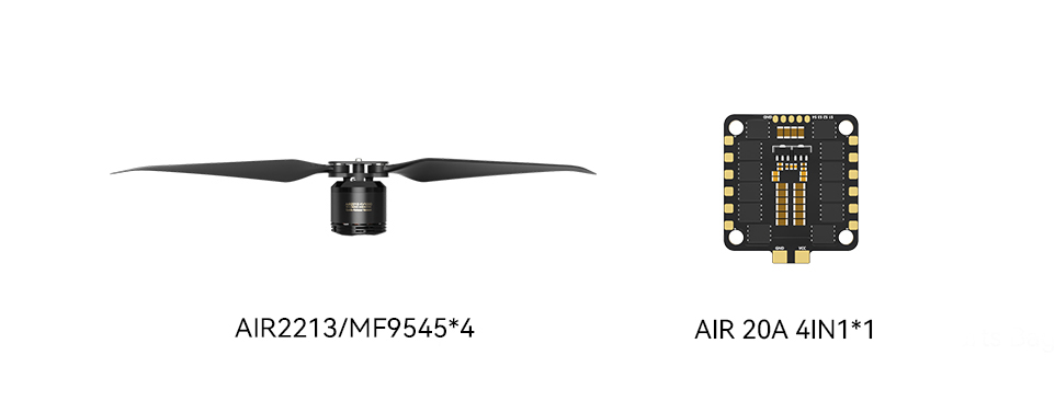 T-Motor Air Gear 355 (Hızlı Sökülebilir Sürüm) — Teknik çizimler ve performans grafikleri 2