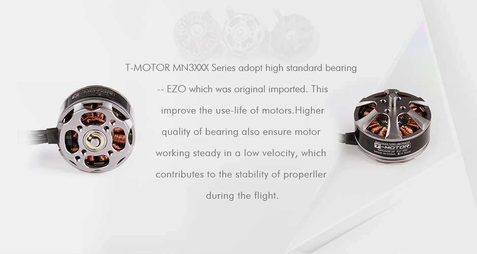 T-Motor MN3508 Çok Rotorlu Sabit Kanat İHA Motoru KV700 — Üretici detay görselleri 4