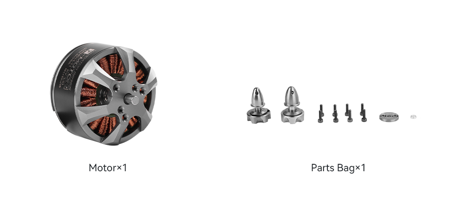 T-Motor MN4014 Çok Rotorlu Sabit Kanat İHA Motoru KV330 — Teknik çizimler ve performans grafikleri 2